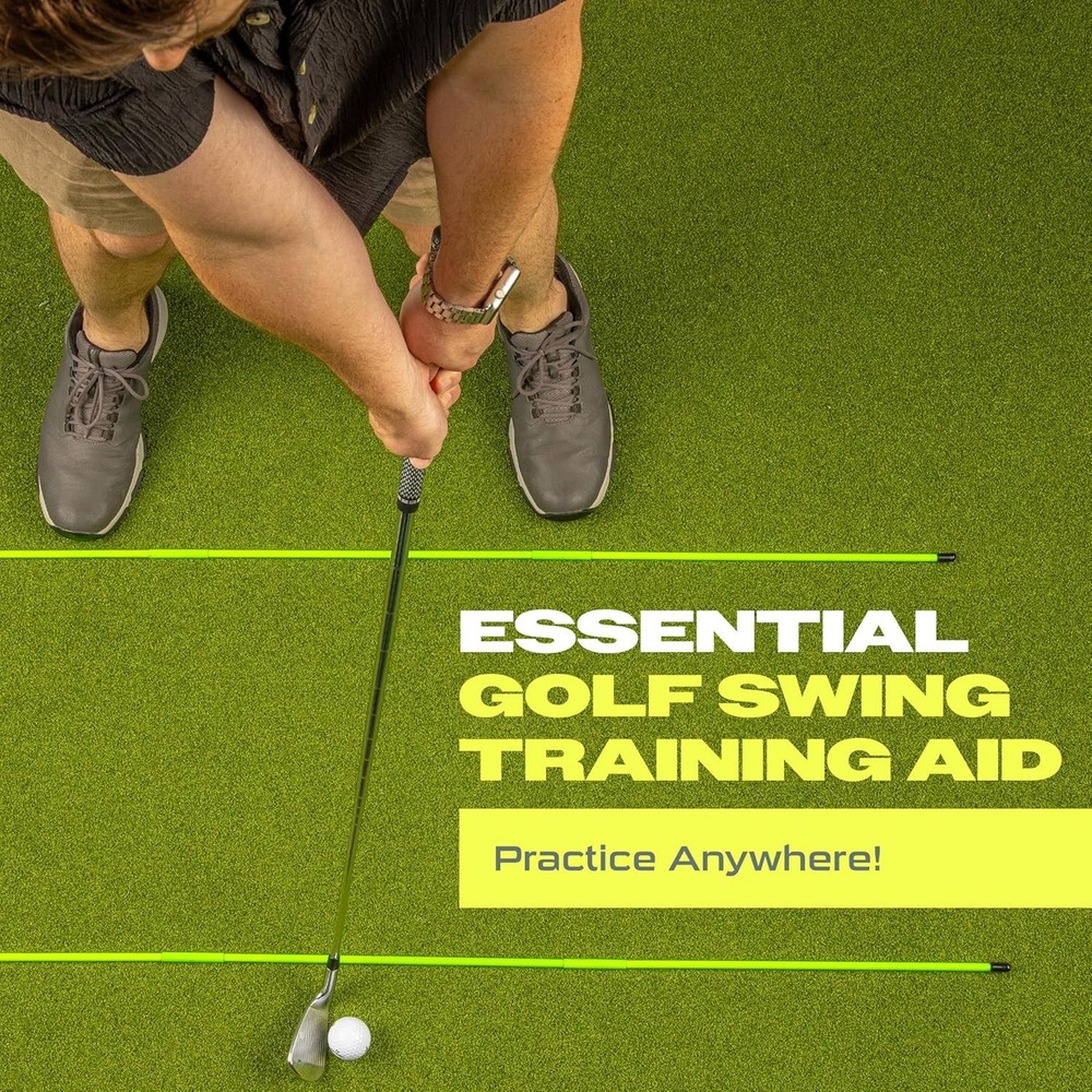 48-Inch Golf Alignment Training Aids - Choose 2/3 Pack for Optimal Performance