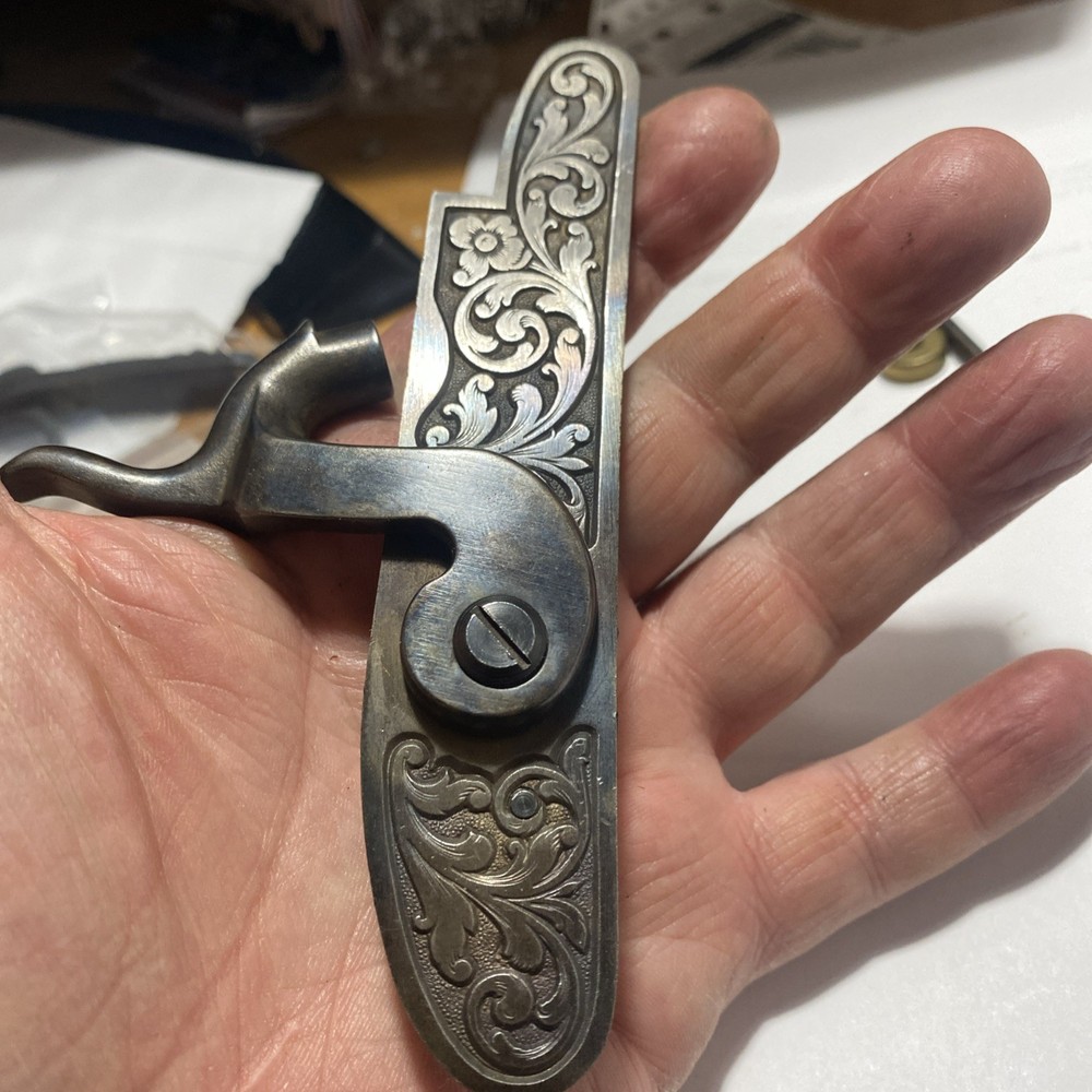 Engraved-Investarms Muzzleloader Sidelock with Bushing and Bolt.