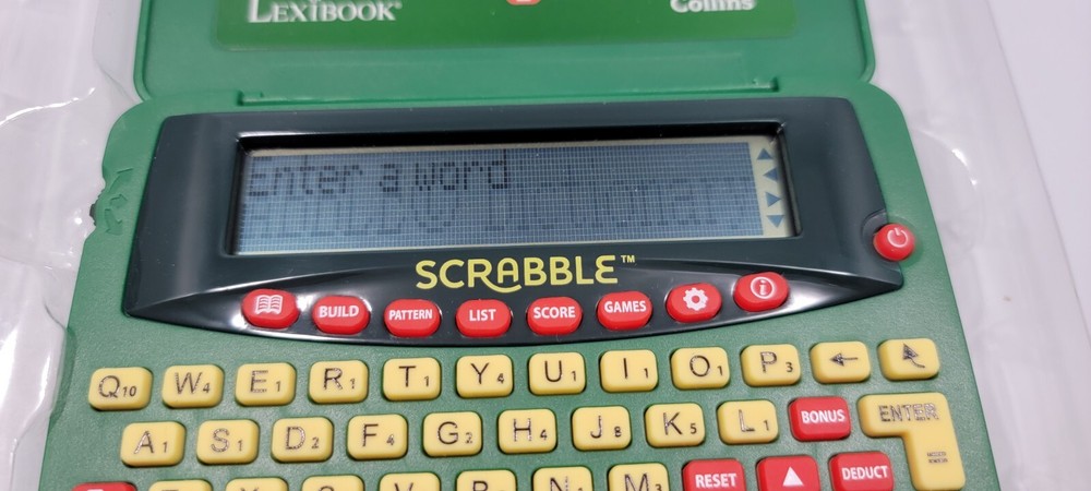 Lexibook Scrabble Dictionary Electronic Handheld 2017 Green
