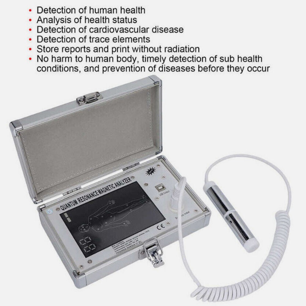 4th Gen Quantum Resonance Magnetic Analyzer Handheld Health Detector Analyzer US