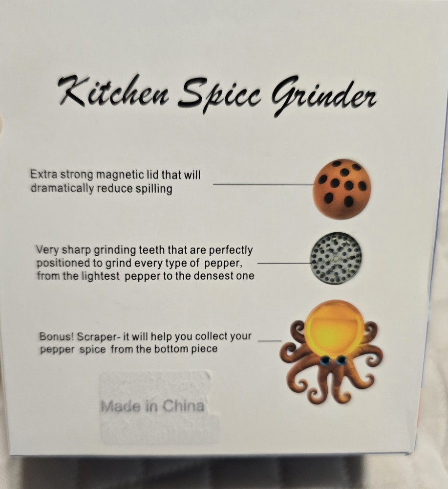 Octopus Spice Grinder