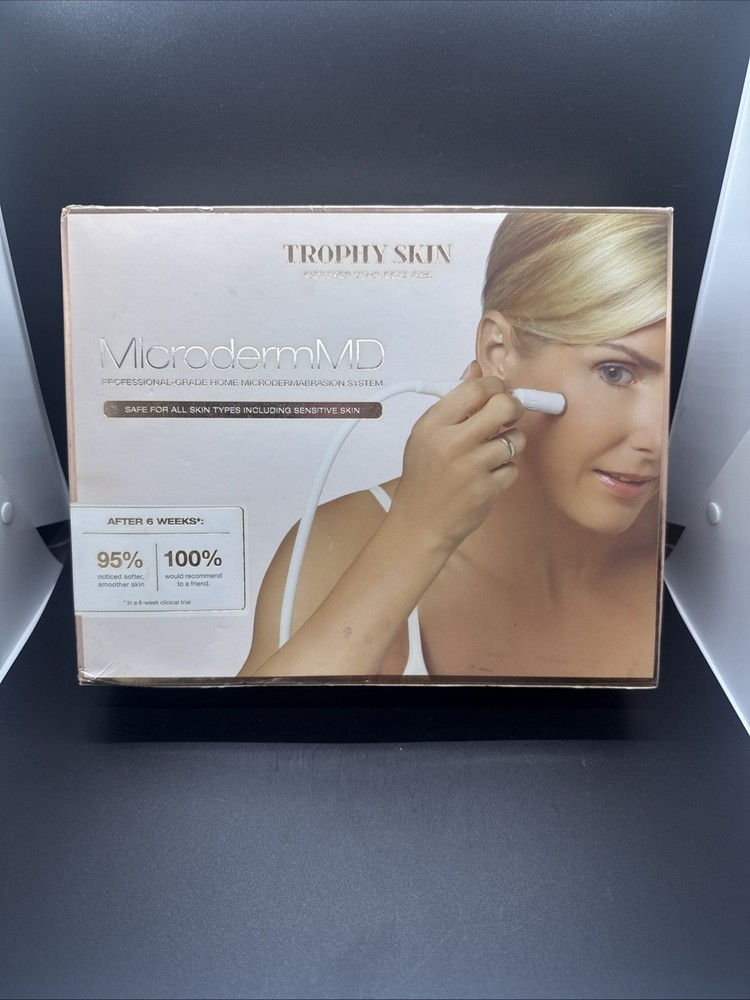 Trophy Skin Microderm MD Professional Grade Home System Model TSMDD01 Open Box