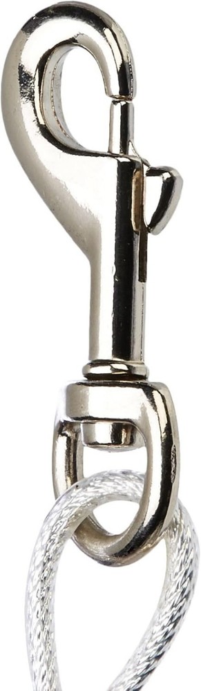 Durable 25 ft Tie-Out Cable for Large Dogs - Rust-Proof & Secure Attachment