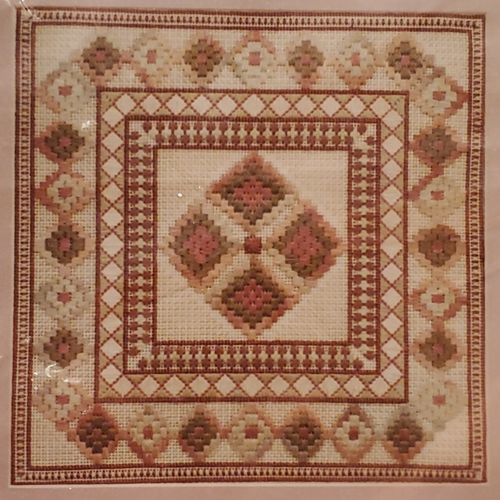 Ruth Dilts Diamonds are Forever Needlepoint PATTERN 1998 Rainbow Gallery