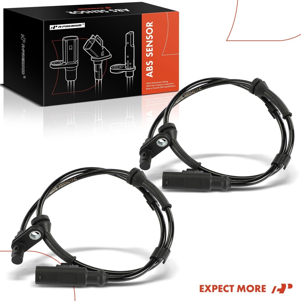 ABS Wheel Speed Sensor Compatible with Smart Models - Fortwo 2008-2016 1.0L,