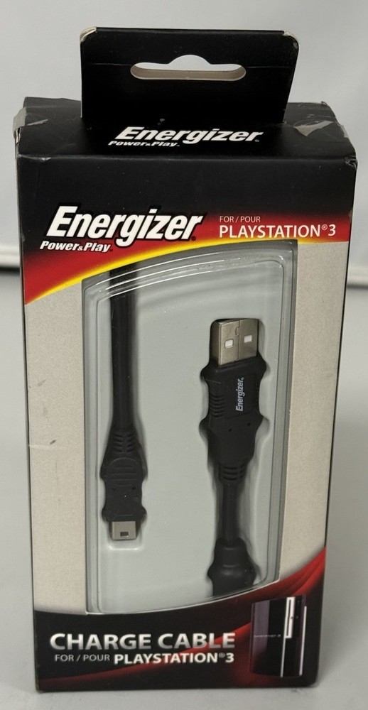 Energizer Charge Cable for Playstation 3