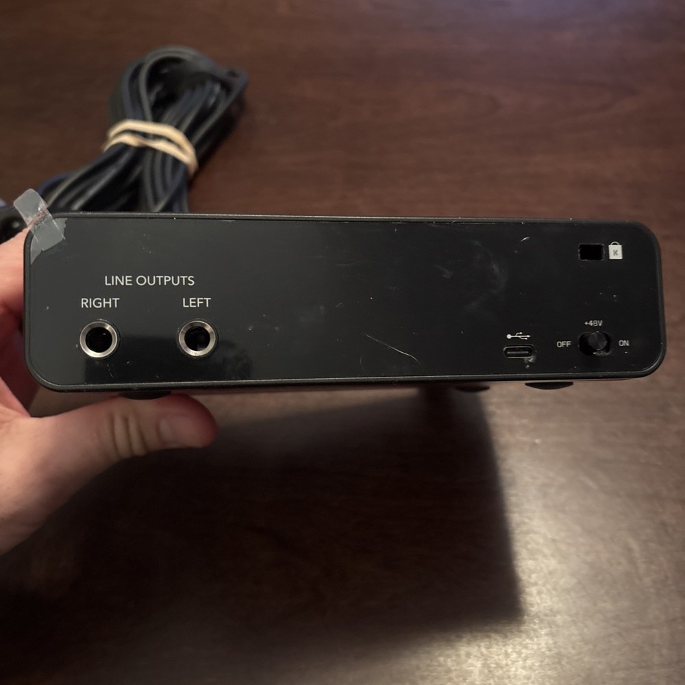 2i2 Audio Interface Audio Interface USB Microphone Preamps w 48V