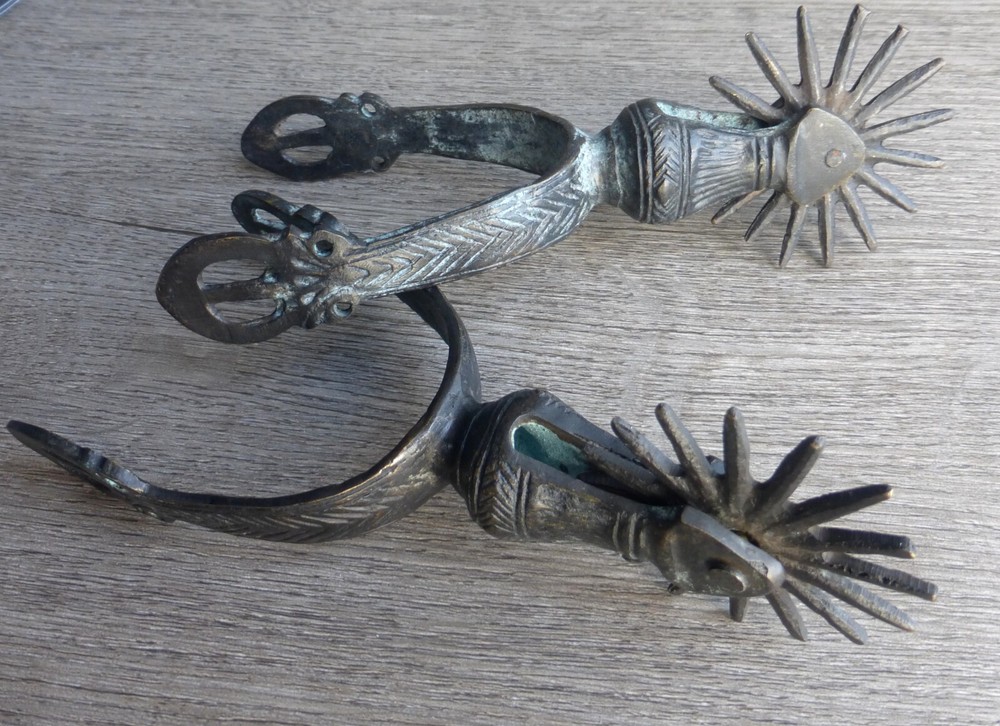 Peruvian Colonial Style Boot Spurs
