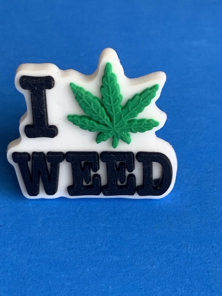 Marijuana Cannabis Shoe Charm
