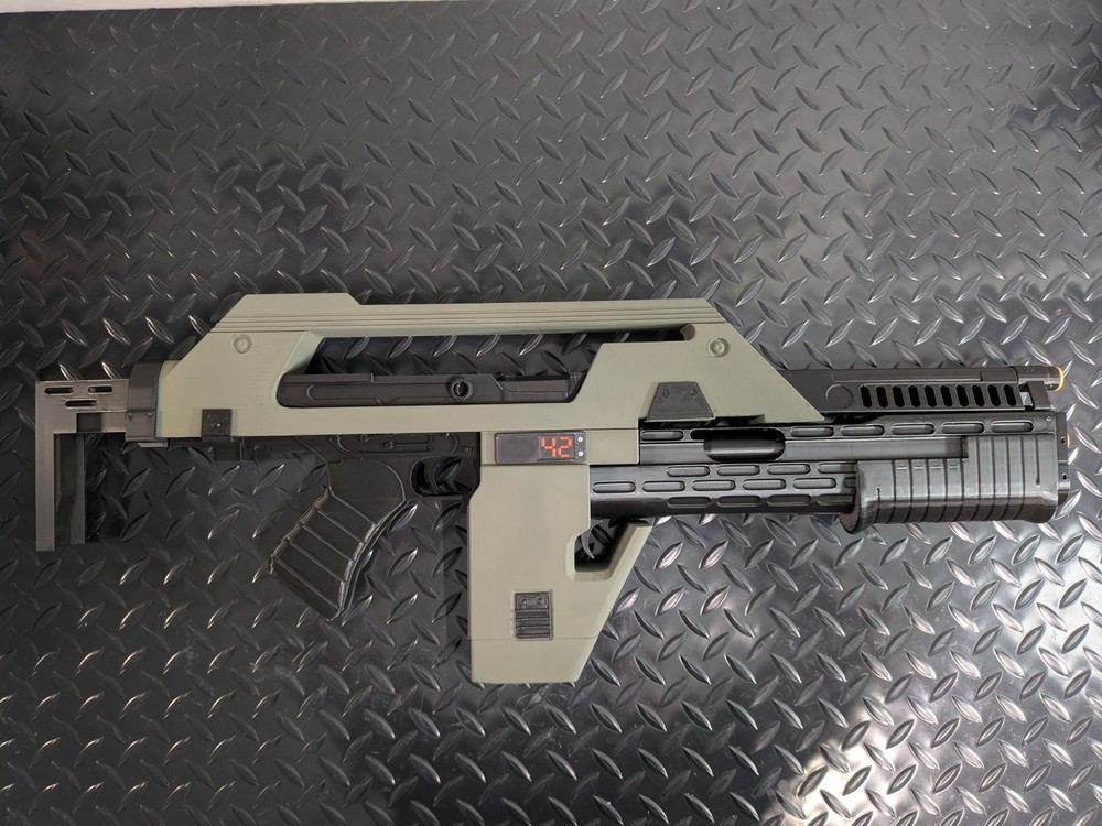 Aliens - M240 Flame Thrower - Plus M41A Pulse - Massive 3D Prints - Hand Painted
