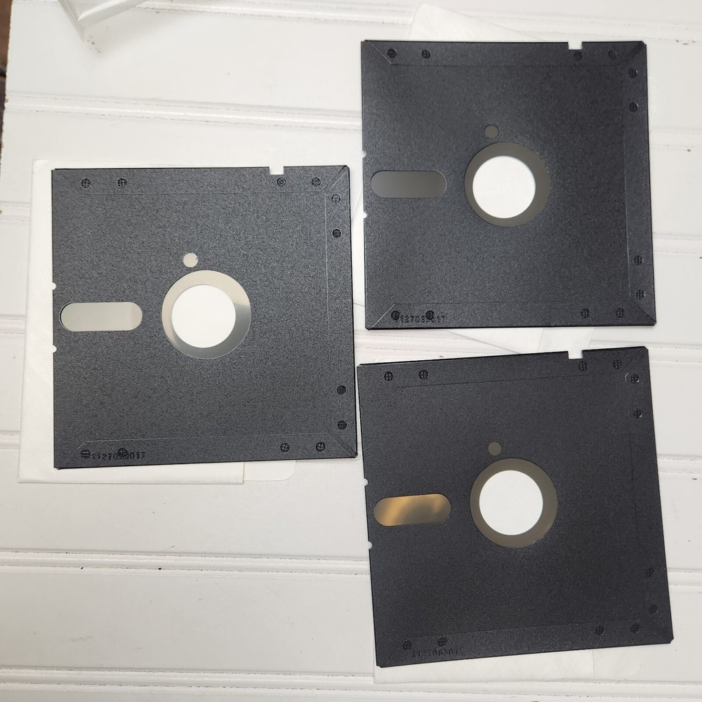 PC-File Buttonware Version 6.5 Shareware 1991 Floppy Disk Lot Of 3