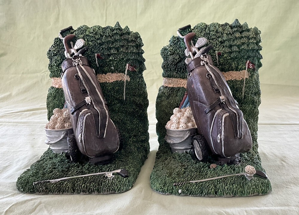 Golf Club Bookends