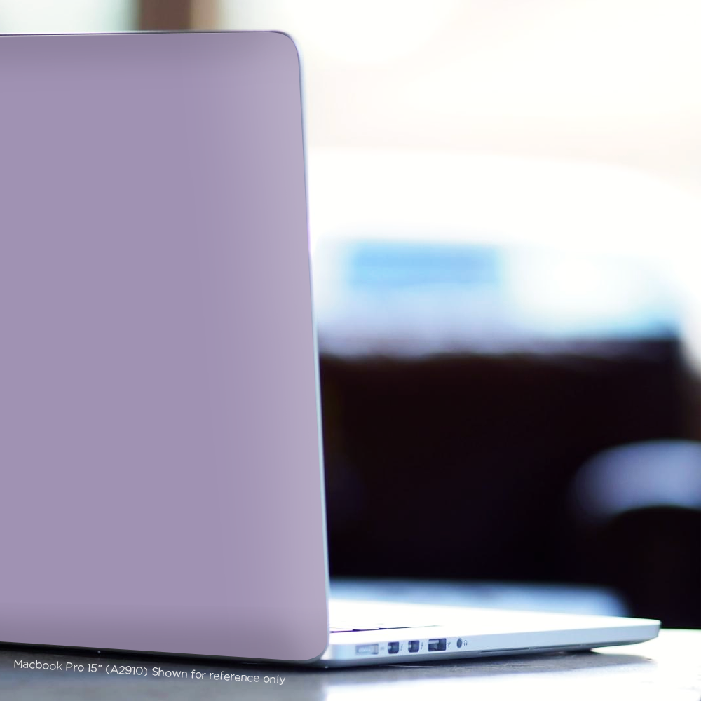 Skin Decal Wrap for MacBook Pro 13" Retina Touch, Solid Lavendar