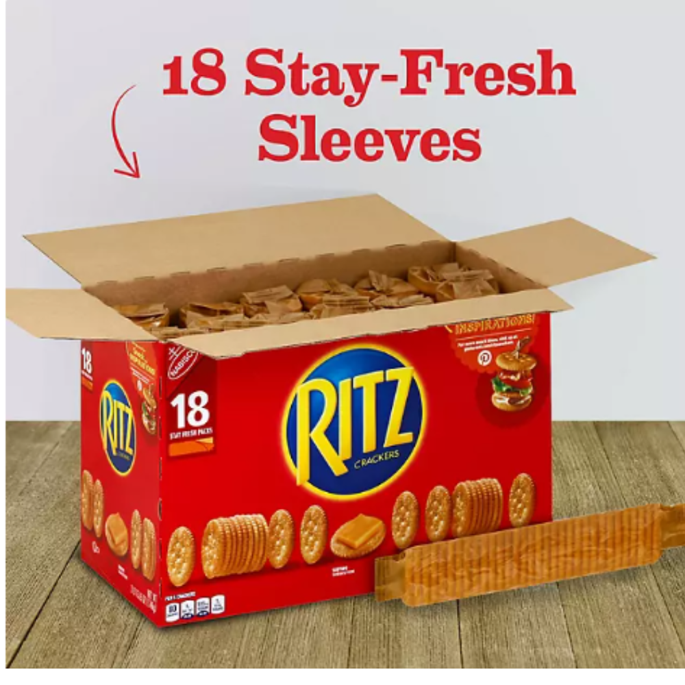 RITZ Original Crackers 61.65 oz. 18-Pack