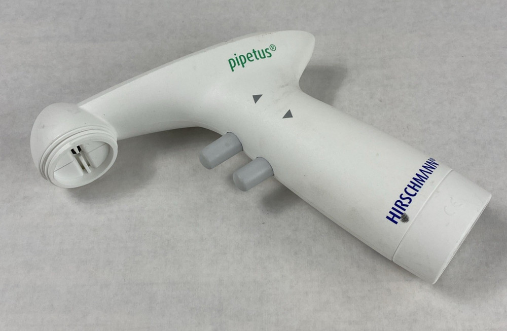 Hirschmann Pipetus Electronic Pipette Missing Head Attachment Untested