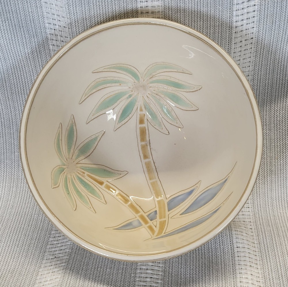 Pfaltzgraff Palm Tree Pattern Soup Cereal Bowl- IEC