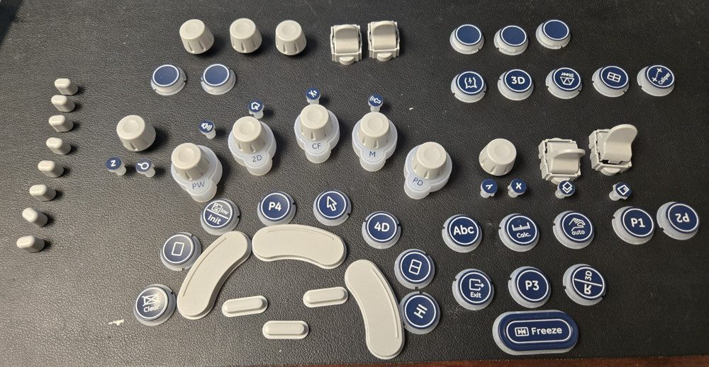 Voluson S6/S8 Key cap kit