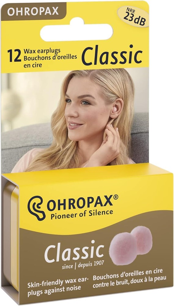 Wax Ear Plugs, 12 Plug