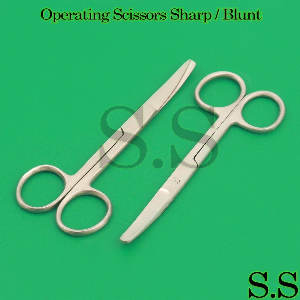 4.5" Operating Scissors Sharp / Blunt Curved X2 Surgical Instruments