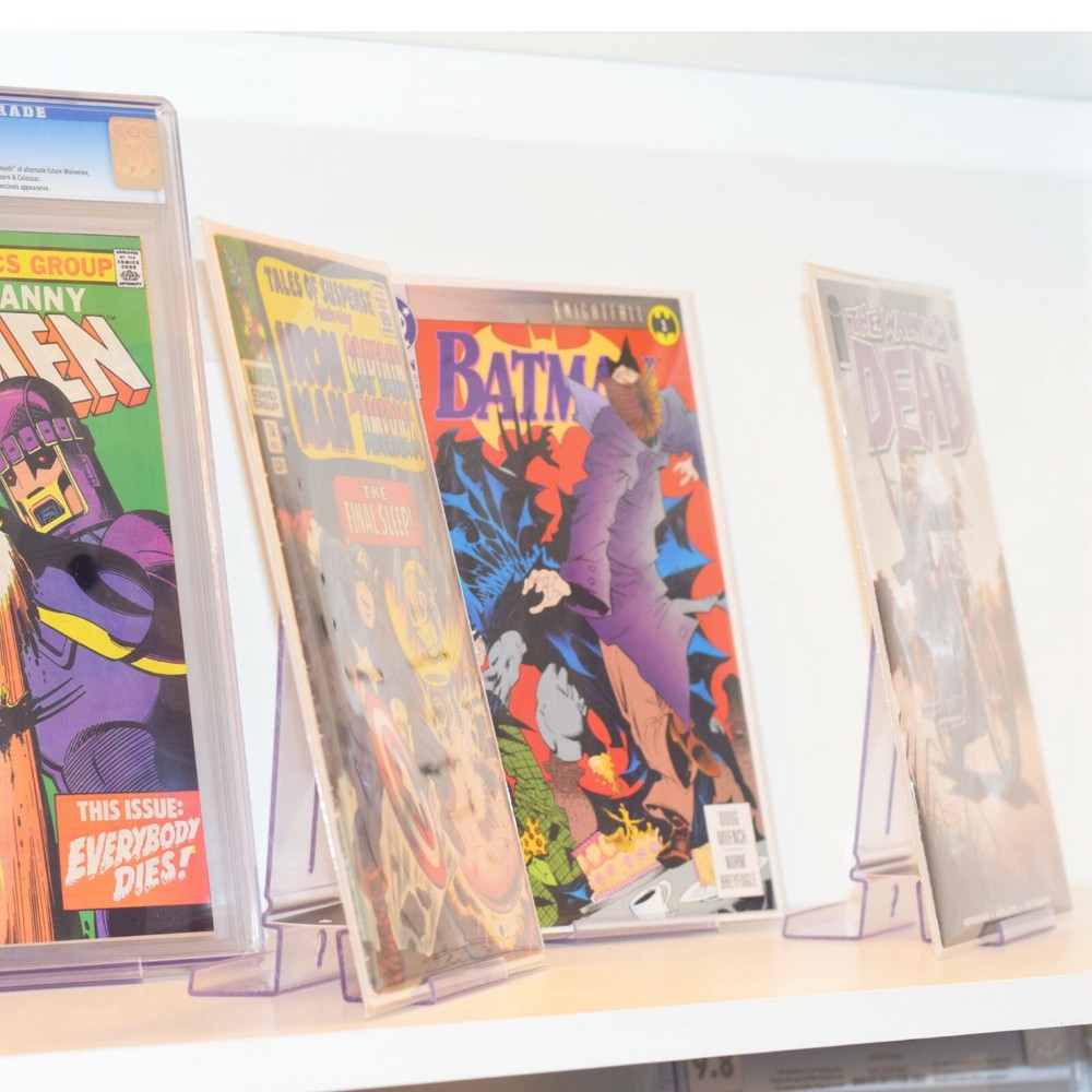 ComicMount™ Invisible Comic Book Display Shelf Stand and Wall Mount