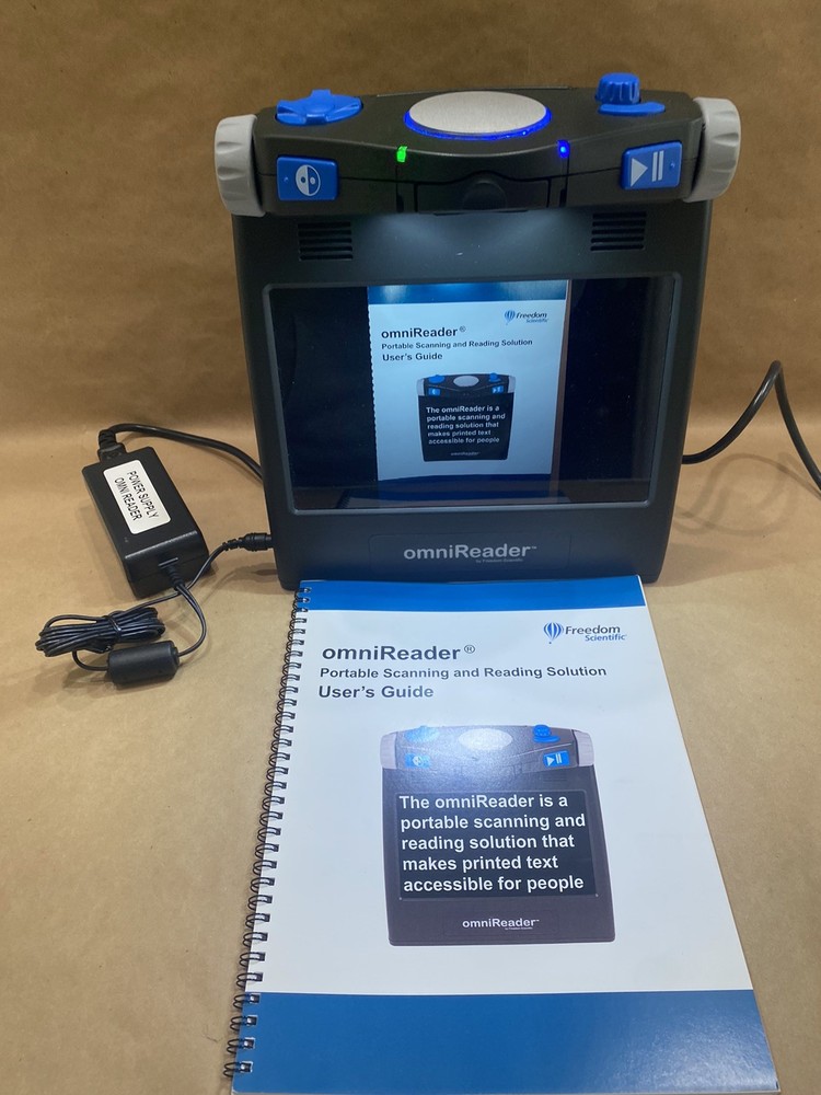 omniReader Portable Scanning SolutionLow Vision Magnifier Freedom Scientific