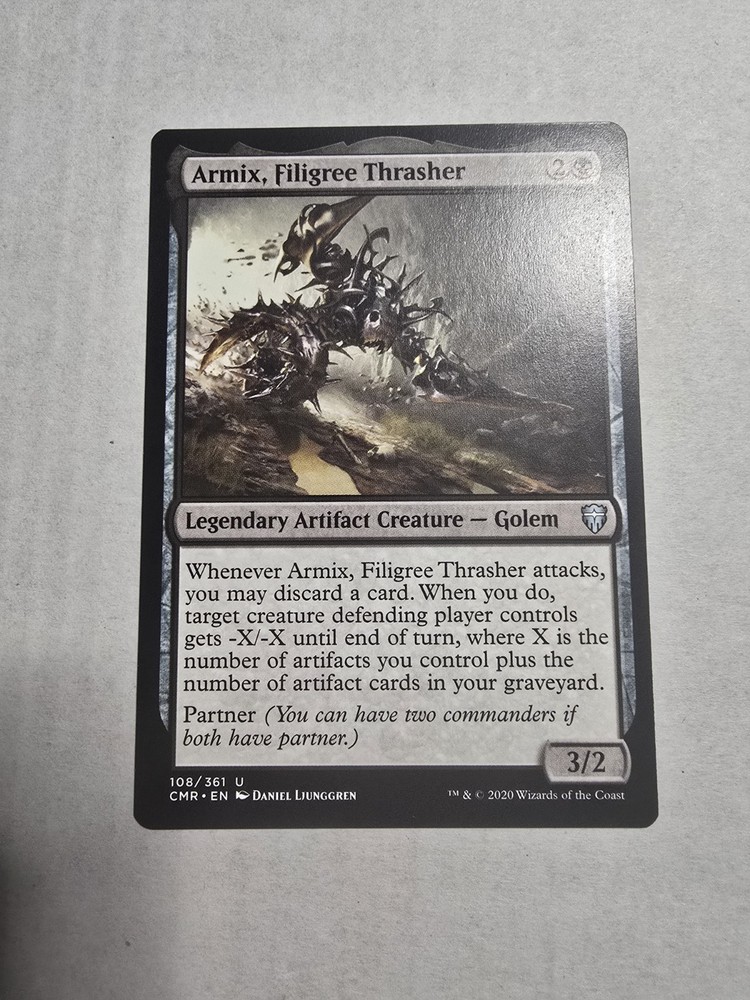Armix, Filigree Thrasher Commander Legends Regular