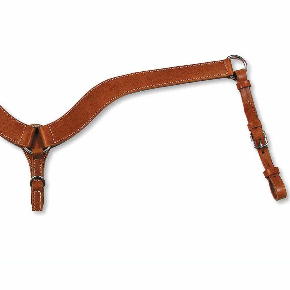 Circle Y No Choke Tapered Smooth Breast Collar