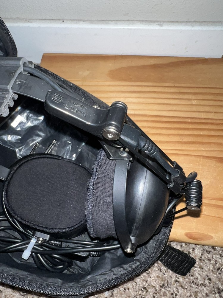 Flightcom Classic Noice Reducing Aviation Headset Untested