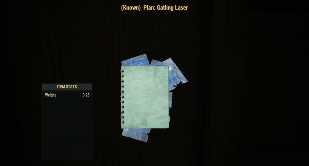 (Xbox) Gatling Laser Plan