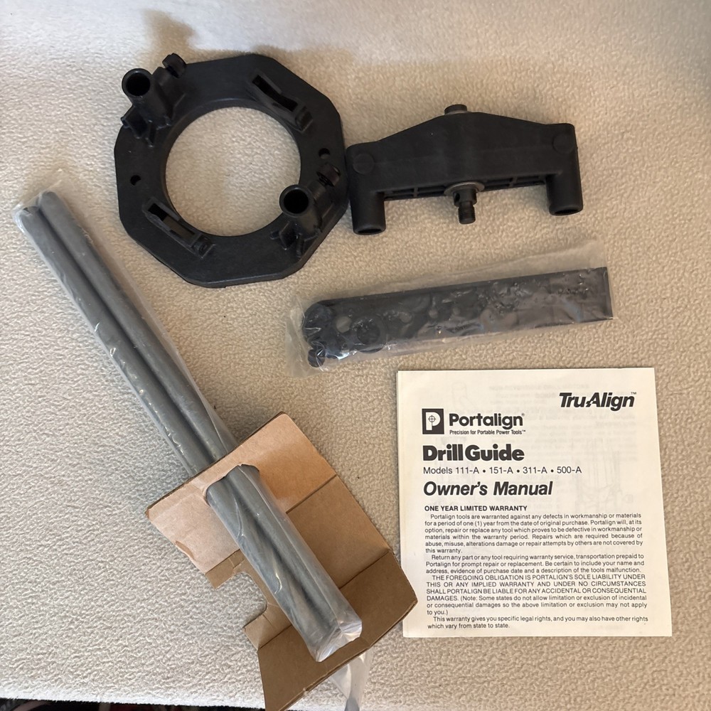 PORTALIGN #151-A PRECISION DRILL GUIDE W/ MANUAL NEW OPEN BOX