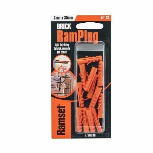 Ramset 7 x 35mm RamPlug - 12 Pack