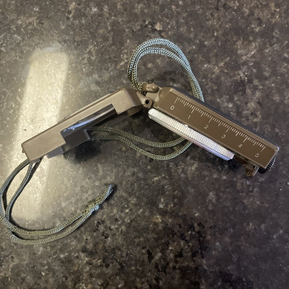 Metallic Liquid Filled Prismatic Compass