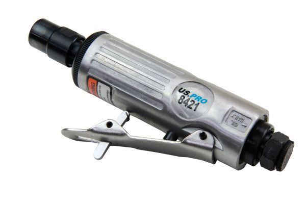 US PRO 1/4" Air Die Grinder - Compact & Lightweight 8421