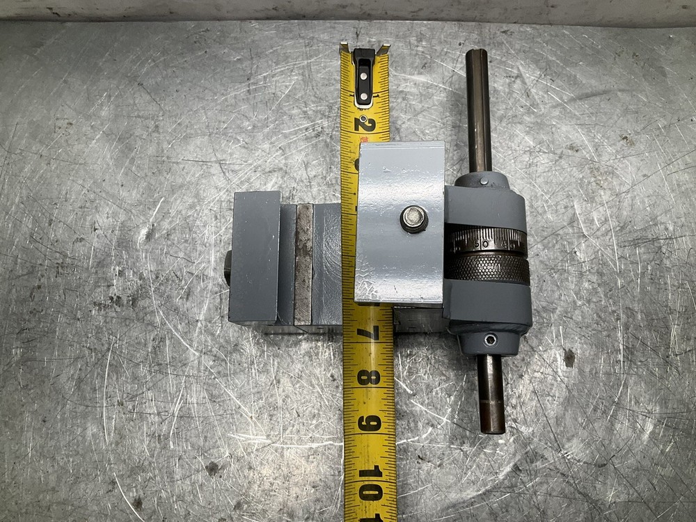 24" Lathe Carriage Stop Micrometer Fabricated