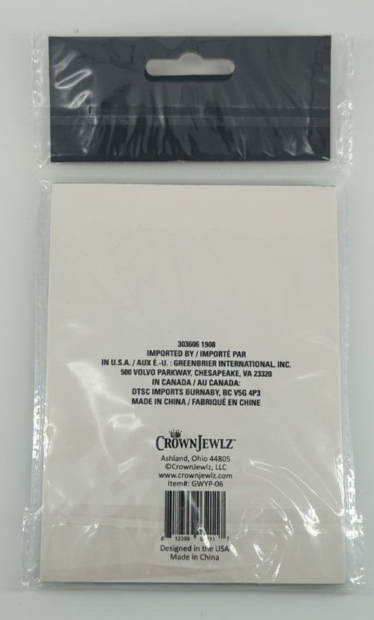 Note Pad & Scratch Pad Cactus Notepad & Munchies List With Magnet 2 Qty