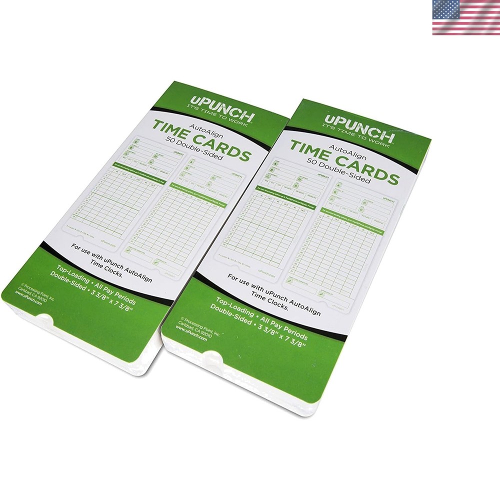100 Time Cards for HN3000