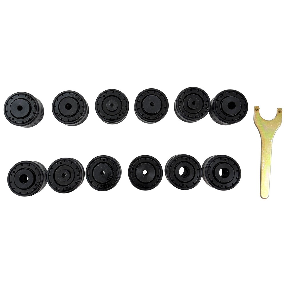Tapping Machine ANSI Chuck Set 12PCS Quick Change Chuck 1/8"-7/8"