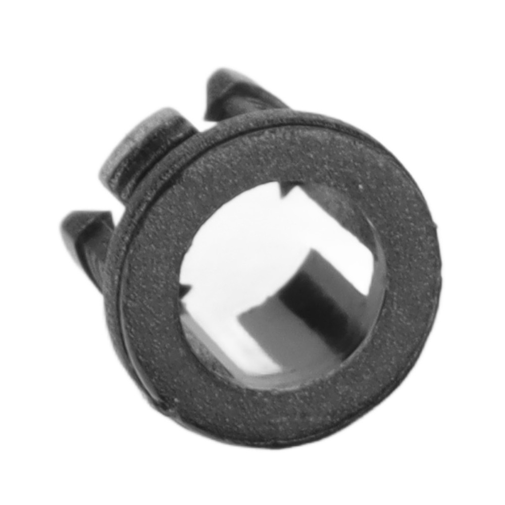 ♡ 5mm Black 200Pcs Plastic LED Holder Light Mounting Holders Bulb Diode Base