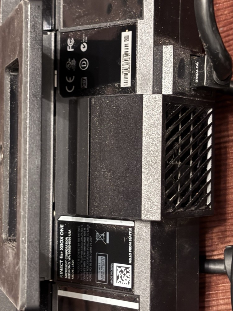 Microsoft Xbox One Kinect Sensor Bar Black Untested