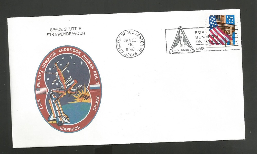 SHUTTLE ENDEAVOUR STS-89 LAUNCH  JAN 22,1998  KSC ***