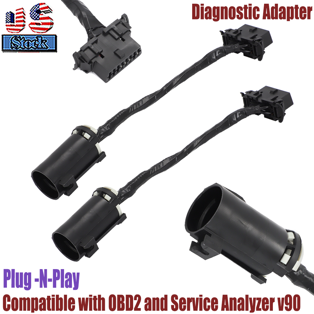 OBD2 To Bobcat Diagnostic Adapter Connector Harness For Service Analyzer v90 US
