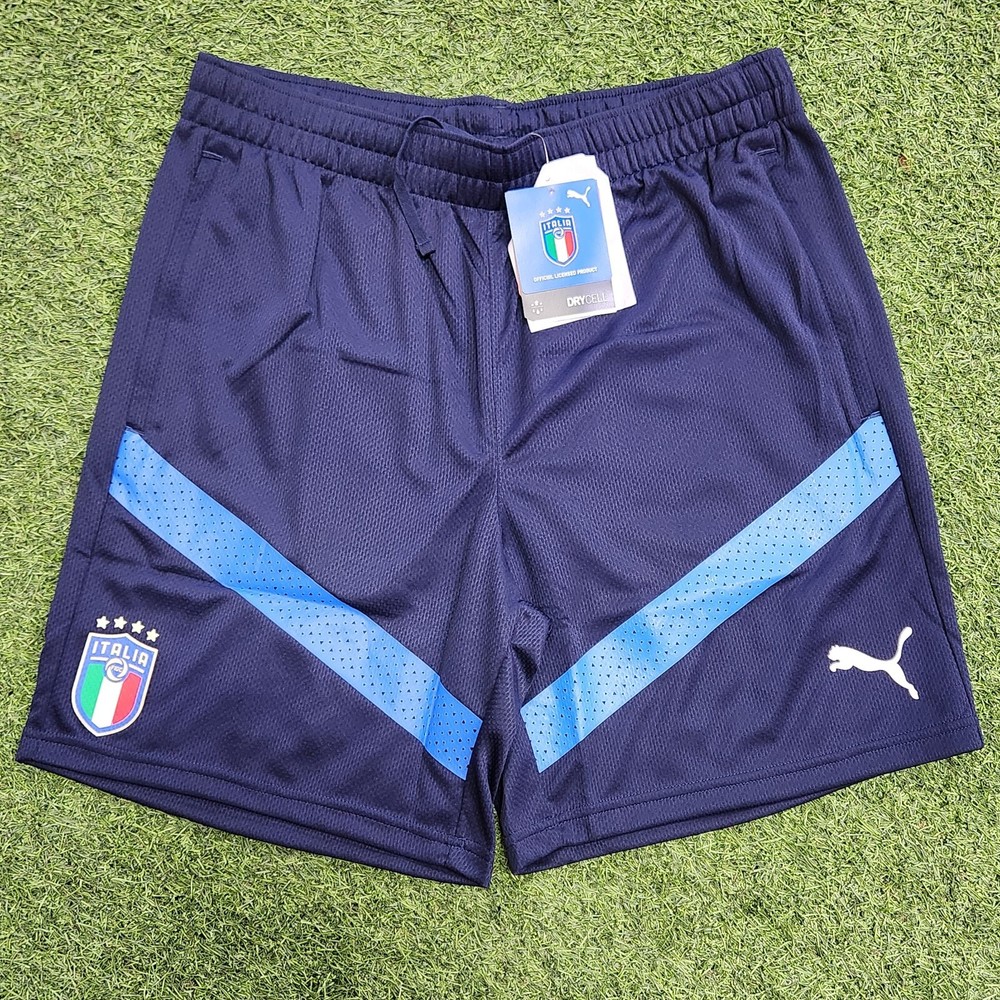 Puma Italy Men's Training Short Navy Blue