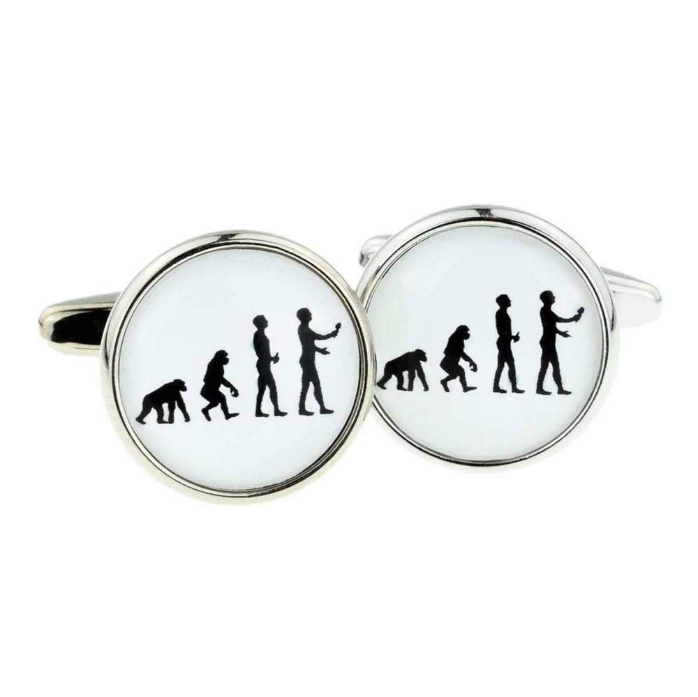 Evolution of a Journalist Cufflinks in a Personalised Chrome Box