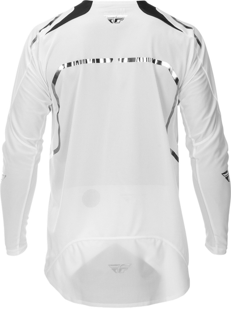 Fly Racing Evolution DTS LE Flash Mens MX Offroad Jersey White