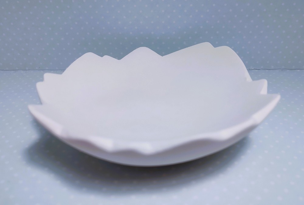 Large Cracked Egg Shell ~ Ceramic Bisque Ready to Paint