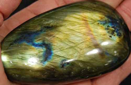Labradorite Palm Stone #32