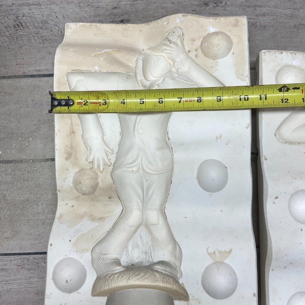 Fres-O-Lone Ceramic Casting Mold Standing Lanky Scare Crow