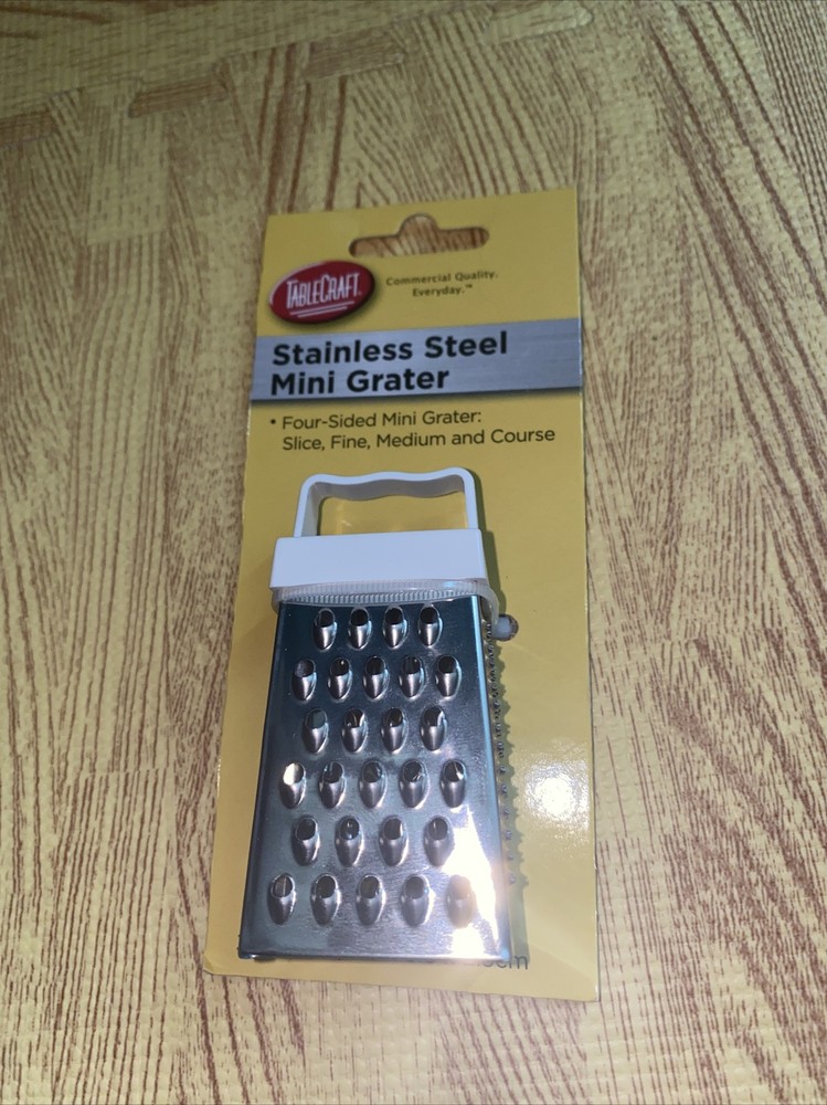 TableCraft Stainless Steel Four Sided Mini Grater