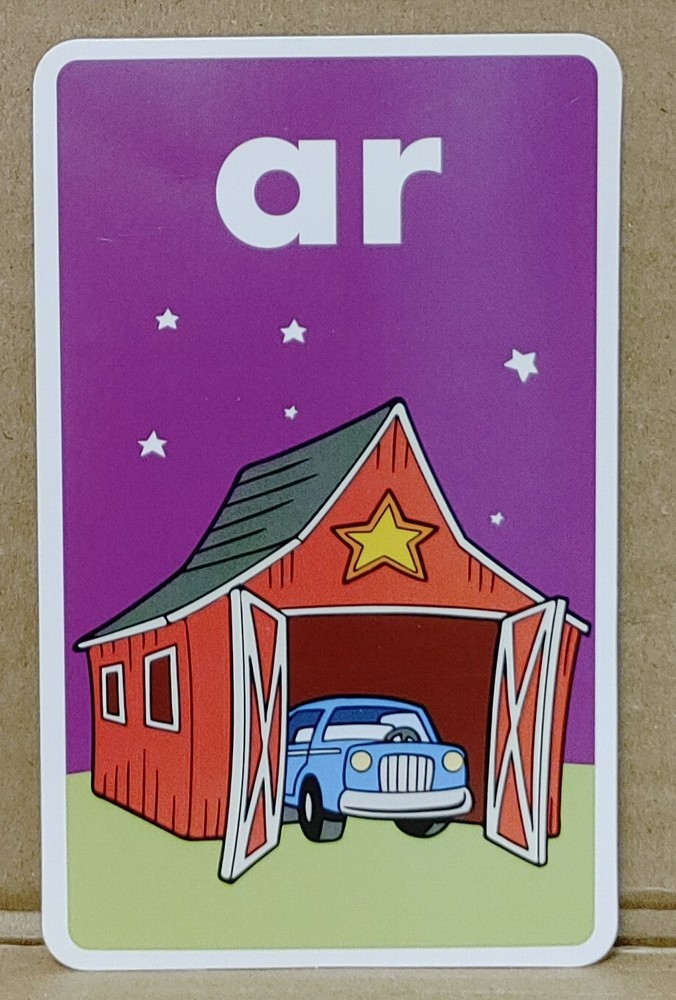 Phonics II Diagraphs & Blends Flash Cards