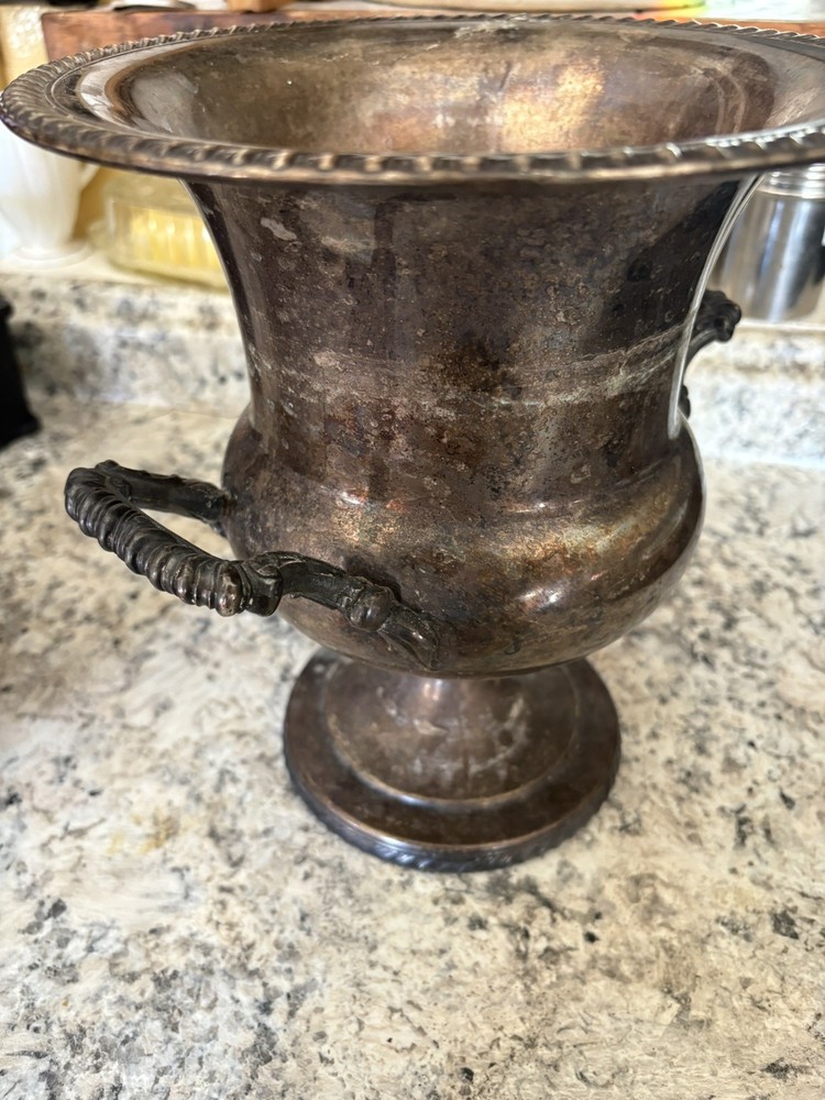 Vintage Silver Plated Champagne Ice Bucket